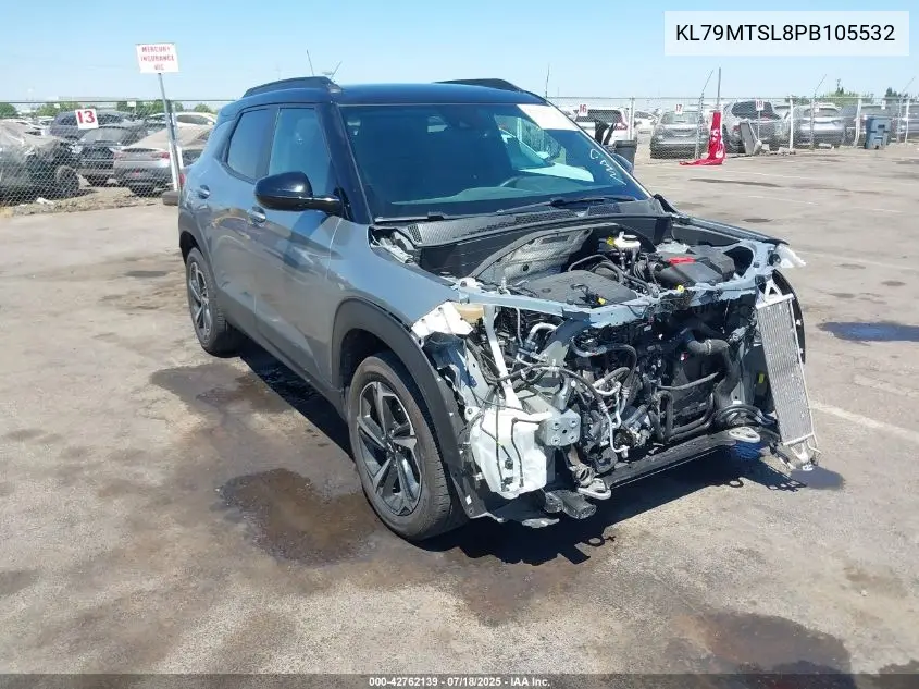 2023 Chevrolet Trailblazer Fwd Rs VIN: KL79MTSL8PB105532 Lot: 42762139