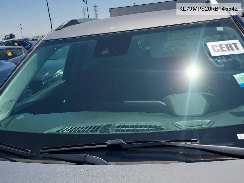 2024 Chevrolet Trailblazer Fwd Lt VIN: KL79MPS20RB145542 Lot: 42678009