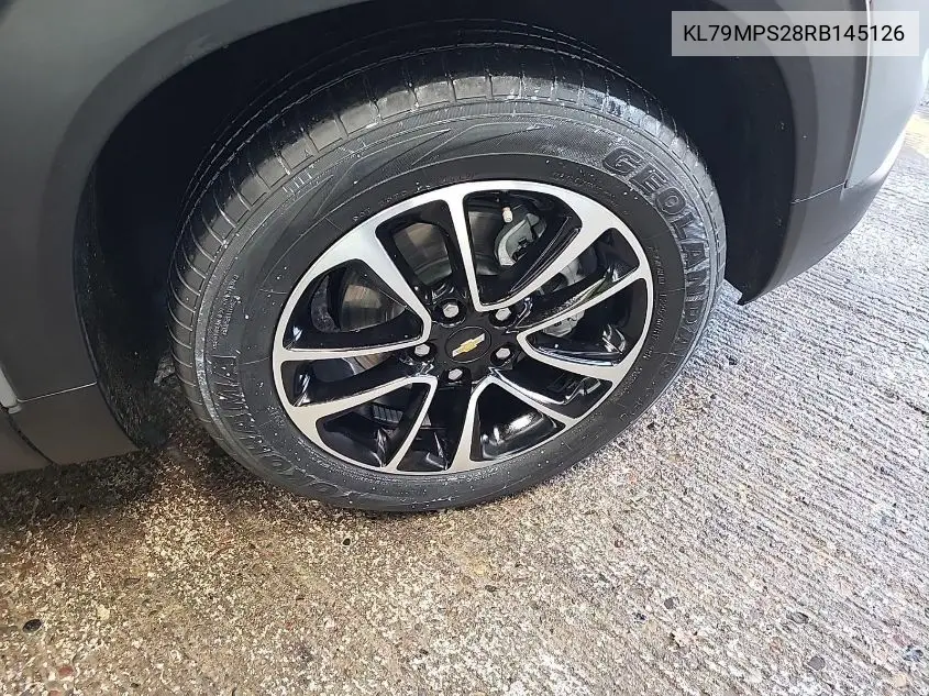 2024 Chevrolet Trailblazer Fwd Lt VIN: KL79MPS28RB145126 Lot: 42796377