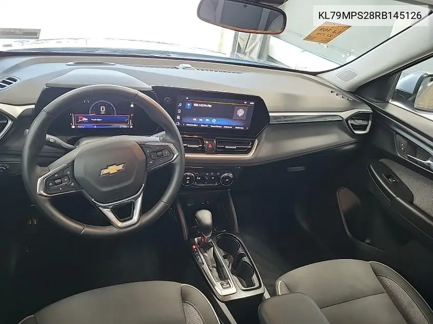 2024 Chevrolet Trailblazer Fwd Lt VIN: KL79MPS28RB145126 Lot: 42796377