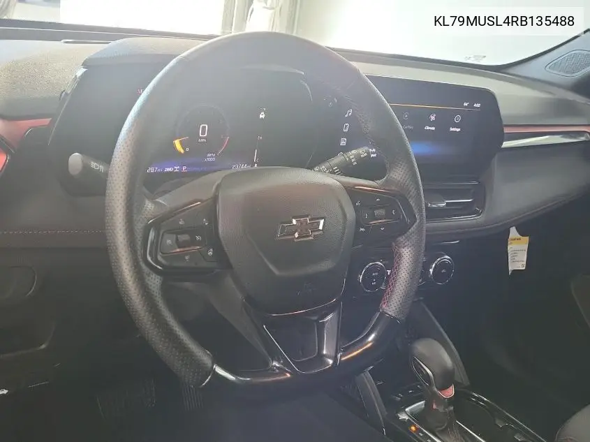 2024 Chevrolet Trailblazer Awd Rs VIN: KL79MUSL4RB135488 Lot: 42796451