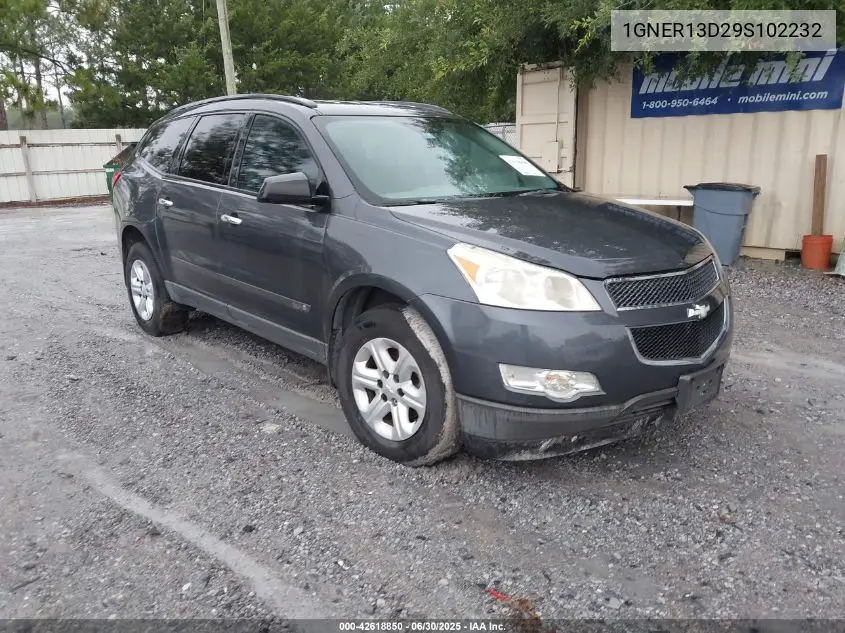 2009 Chevrolet Traverse Ls VIN: 1GNER13D29S102232 Lot: 42618850