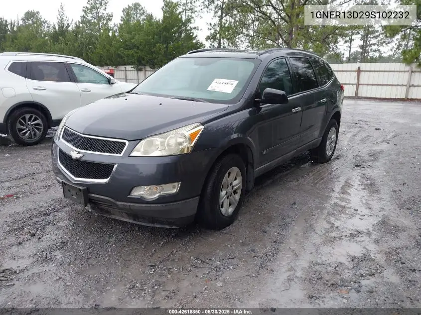 2009 Chevrolet Traverse Ls VIN: 1GNER13D29S102232 Lot: 42618850