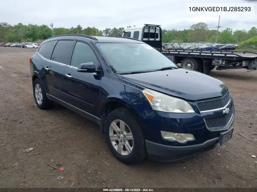 2011 Chevrolet Traverse 1Lt VIN: 1GNKVGED1BJ285293 Lot: 42256689