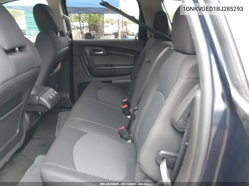 2011 Chevrolet Traverse 1Lt VIN: 1GNKVGED1BJ285293 Lot: 42256689