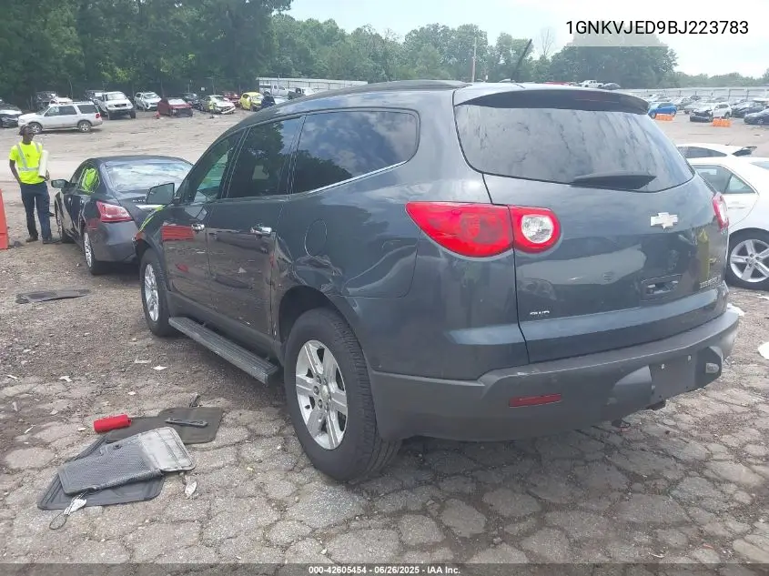 2011 Chevrolet Traverse 2Lt VIN: 1GNKVJED9BJ223783 Lot: 42605454