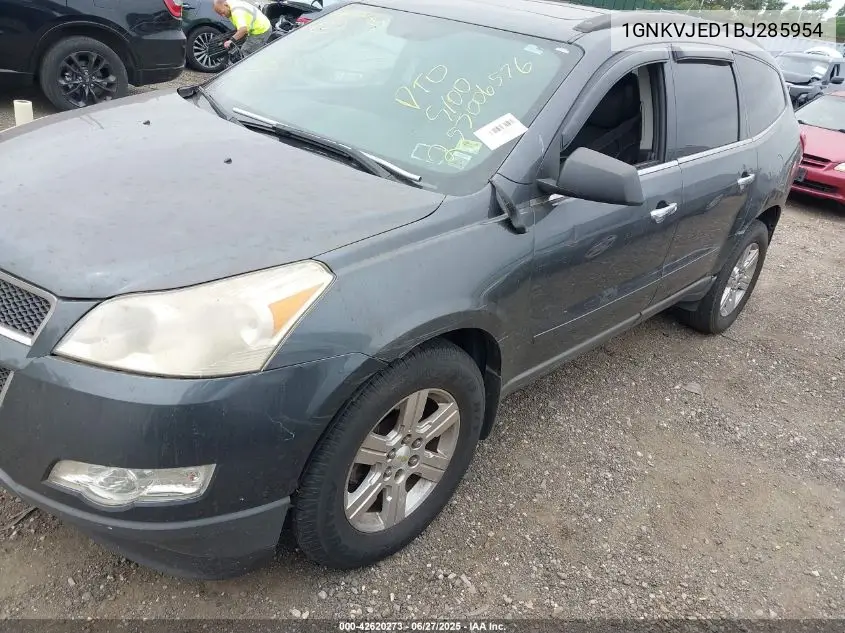 2011 Chevrolet Traverse 2Lt VIN: 1GNKVJED1BJ285954 Lot: 42620273