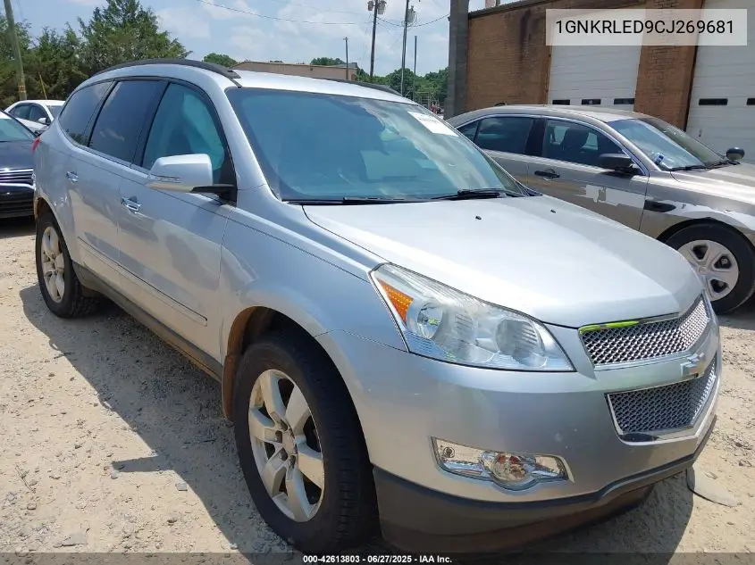2012 Chevrolet Traverse Ltz VIN: 1GNKRLED9CJ269681 Lot: 42613803