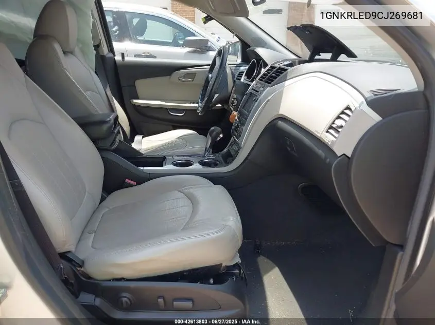 2012 Chevrolet Traverse Ltz VIN: 1GNKRLED9CJ269681 Lot: 42613803