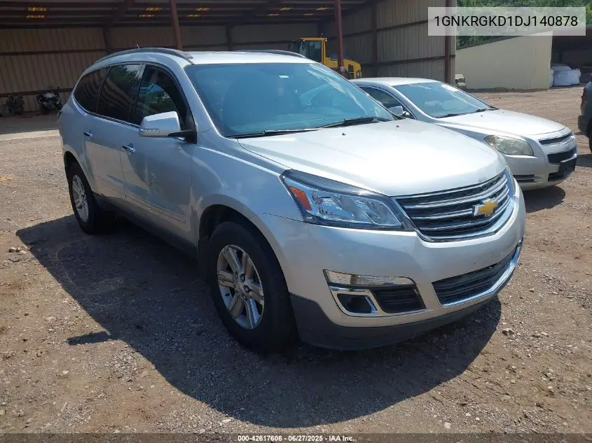 2013 Chevrolet Traverse 1Lt VIN: 1GNKRGKD1DJ140878 Lot: 42617606