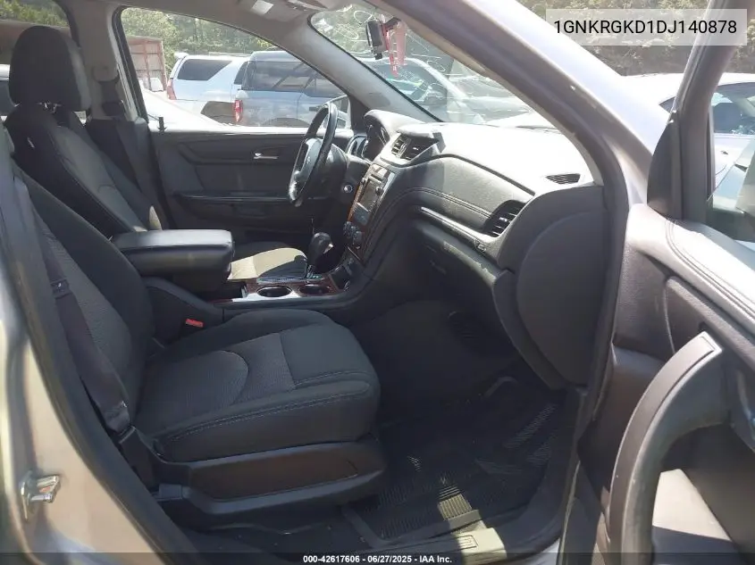 2013 Chevrolet Traverse 1Lt VIN: 1GNKRGKD1DJ140878 Lot: 42617606