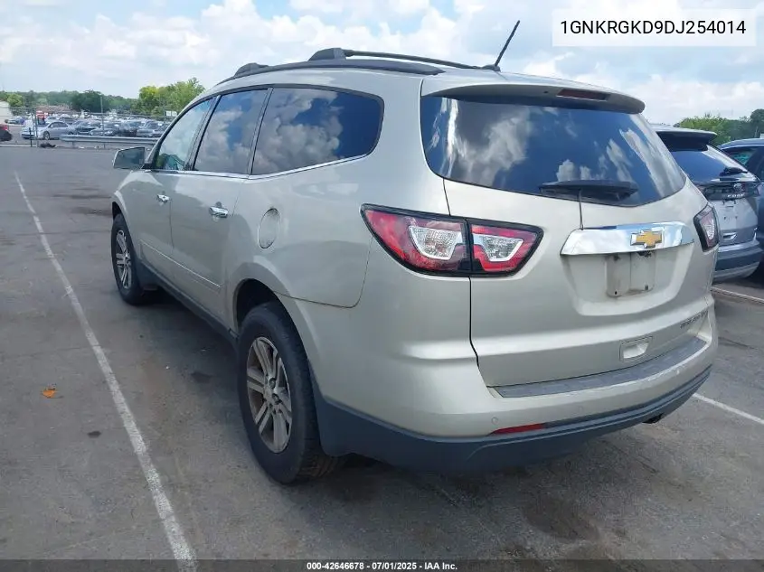 2013 Chevrolet Traverse 1Lt VIN: 1GNKRGKD9DJ254014 Lot: 42646678