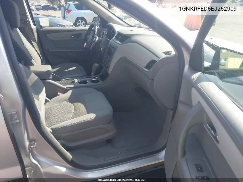2014 Chevrolet Traverse Ls VIN: 1GNKRFED5EJ262909 Lot: 42604843