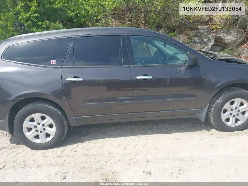 2015 Chevrolet Traverse Ls VIN: 1GNKVFED2FJ133054 Lot: 42252164