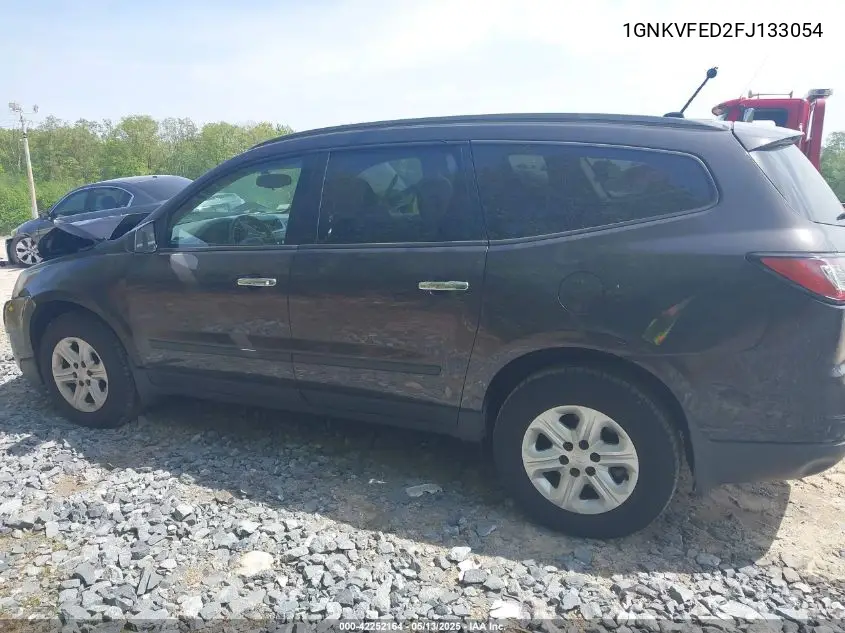 2015 Chevrolet Traverse Ls VIN: 1GNKVFED2FJ133054 Lot: 42252164