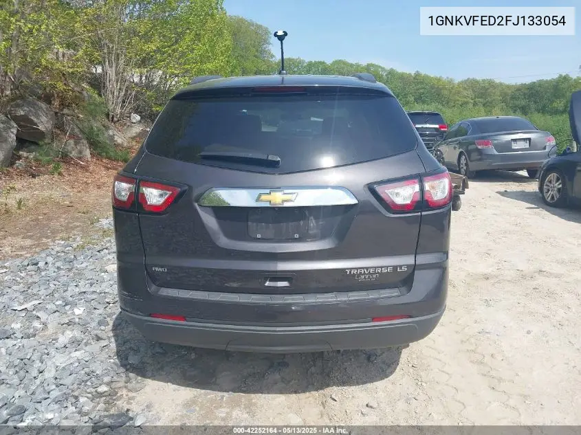 2015 Chevrolet Traverse Ls VIN: 1GNKVFED2FJ133054 Lot: 42252164