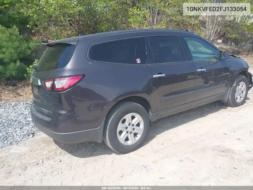 2015 Chevrolet Traverse Ls VIN: 1GNKVFED2FJ133054 Lot: 42252164