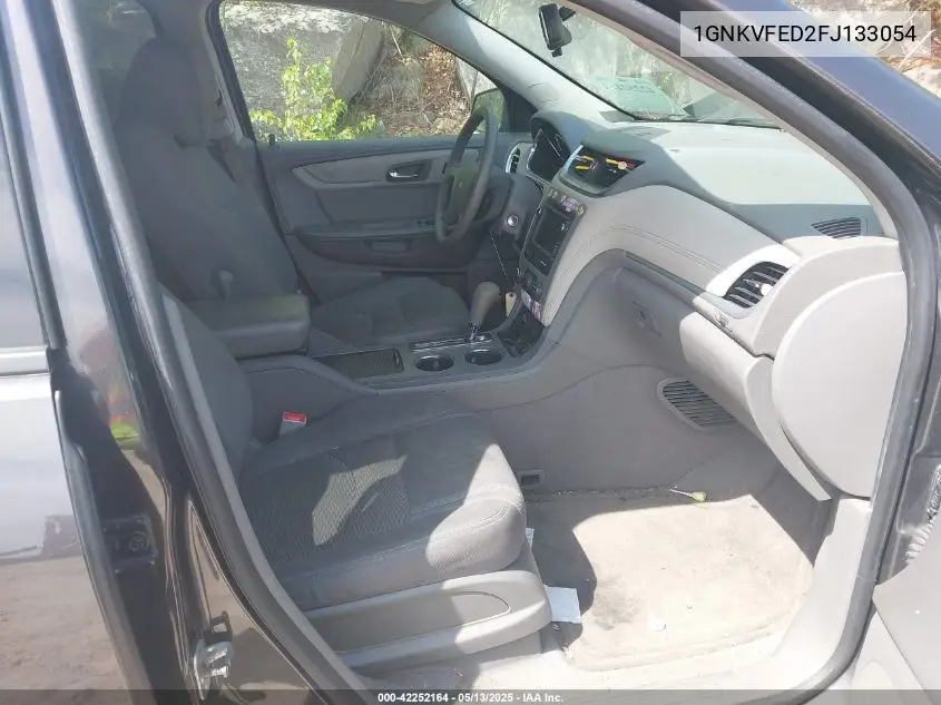 2015 Chevrolet Traverse Ls VIN: 1GNKVFED2FJ133054 Lot: 42252164