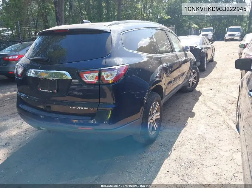 2016 Chevrolet Traverse 2Lt VIN: 1GNKVHKD9GJ222945 Lot: 42632387