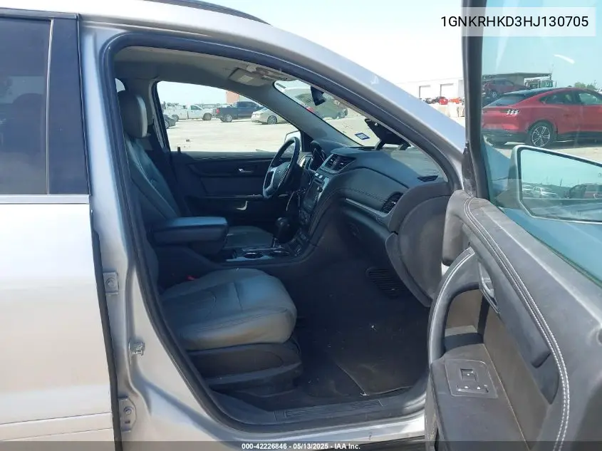 2017 Chevrolet Traverse 2Lt VIN: 1GNKRHKD3HJ130705 Lot: 42226846