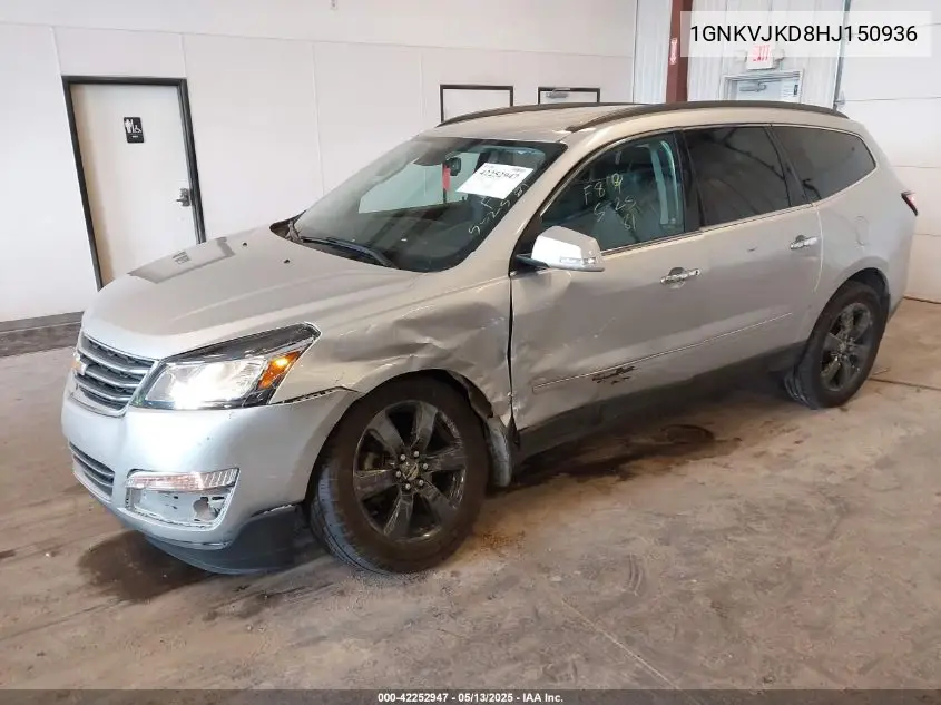 2017 Chevrolet Traverse Premier VIN: 1GNKVJKD8HJ150936 Lot: 42252947