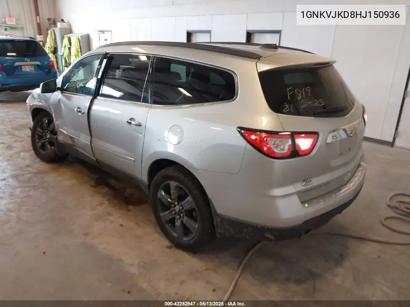 2017 Chevrolet Traverse Premier VIN: 1GNKVJKD8HJ150936 Lot: 42252947