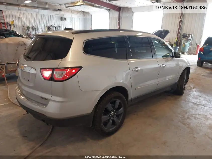 2017 Chevrolet Traverse Premier VIN: 1GNKVJKD8HJ150936 Lot: 42252947
