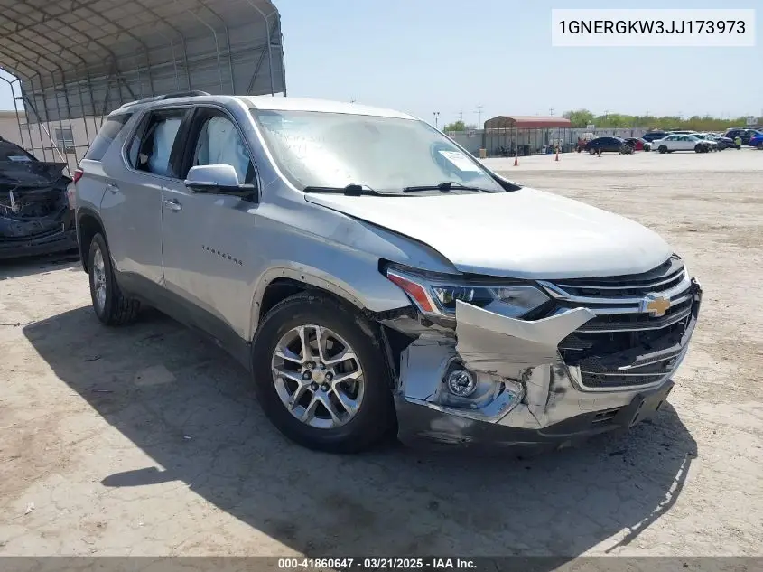 2018 Chevrolet Traverse 1Lt VIN: 1GNERGKW3JJ173973 Lot: 41860647
