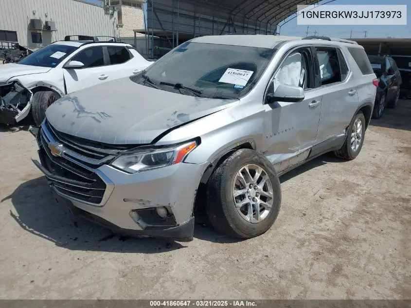 2018 Chevrolet Traverse 1Lt VIN: 1GNERGKW3JJ173973 Lot: 41860647