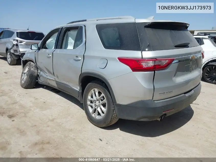 2018 Chevrolet Traverse 1Lt VIN: 1GNERGKW3JJ173973 Lot: 41860647