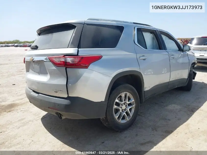 2018 Chevrolet Traverse 1Lt VIN: 1GNERGKW3JJ173973 Lot: 41860647