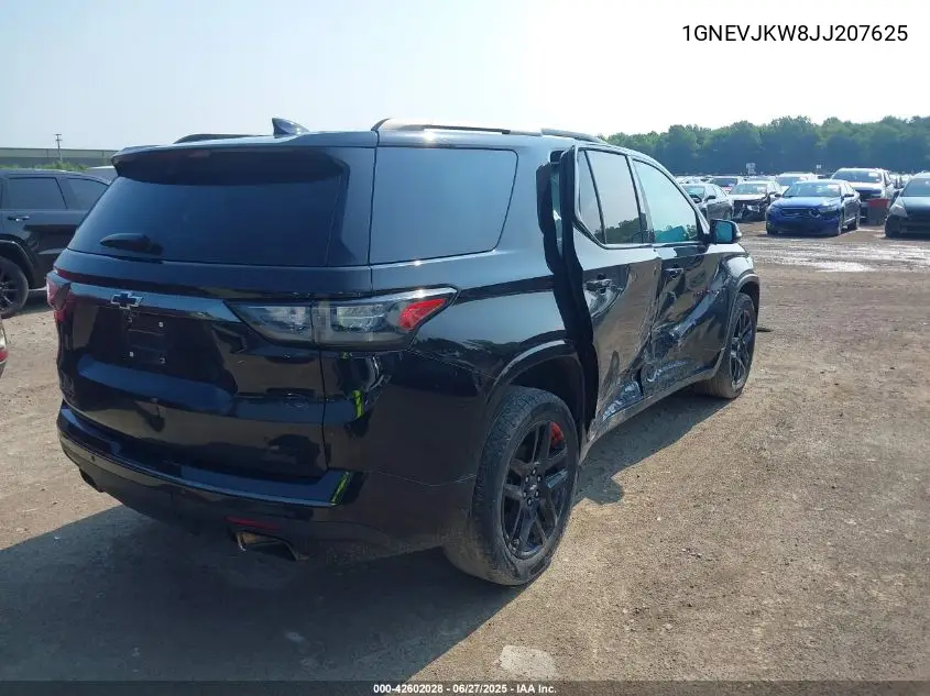 2018 Chevrolet Traverse Premier VIN: 1GNEVJKW8JJ207625 Lot: 42602028