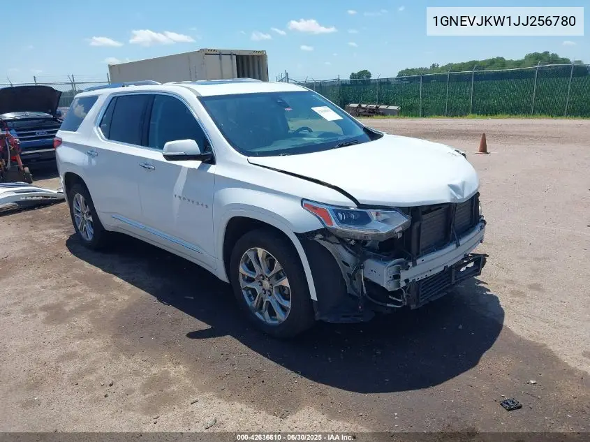 2018 Chevrolet Traverse Premier VIN: 1GNEVJKW1JJ256780 Lot: 42636610