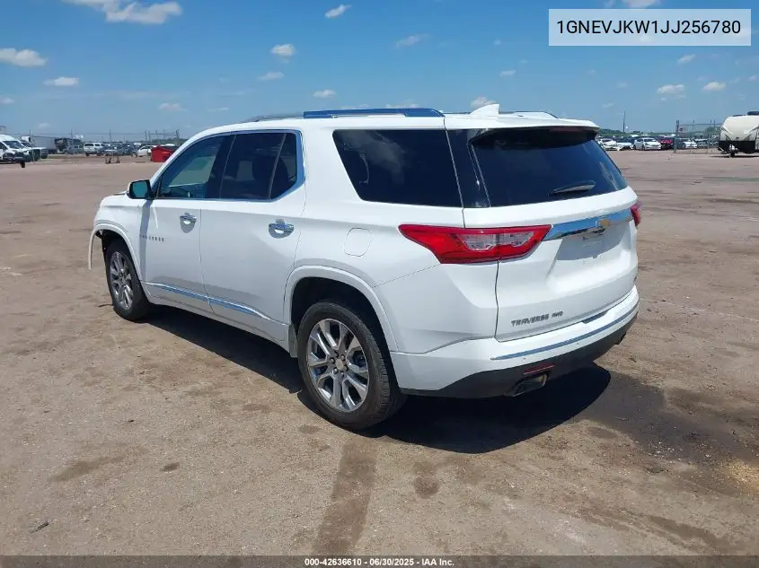 2018 Chevrolet Traverse Premier VIN: 1GNEVJKW1JJ256780 Lot: 42636610