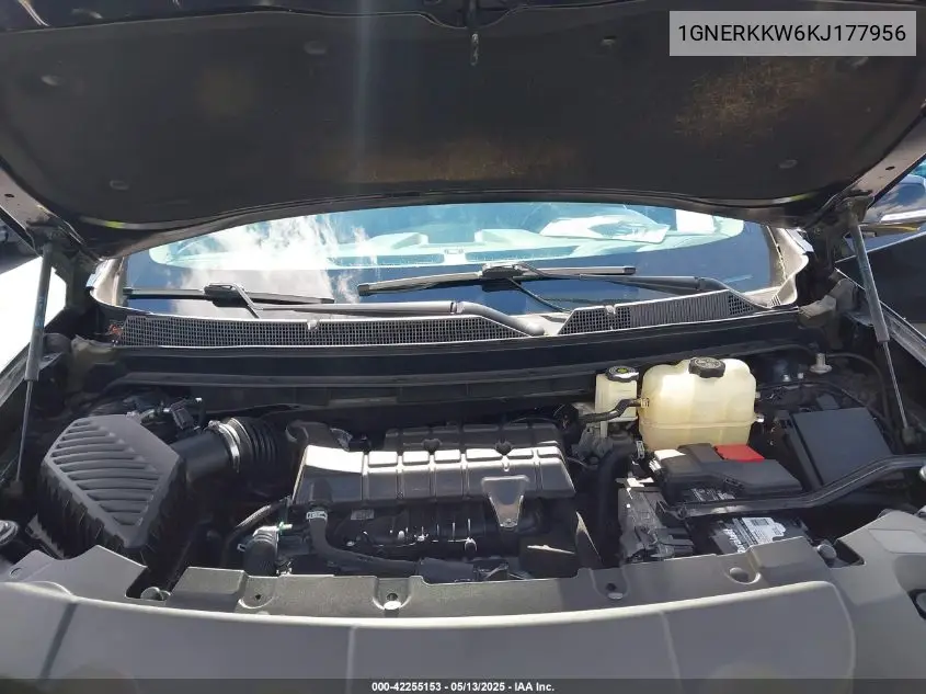 2019 Chevrolet Traverse Premier VIN: 1GNERKKW6KJ177956 Lot: 42255153