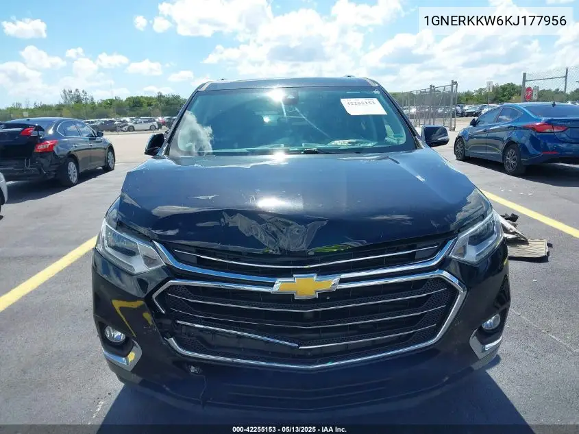 2019 Chevrolet Traverse Premier VIN: 1GNERKKW6KJ177956 Lot: 42255153