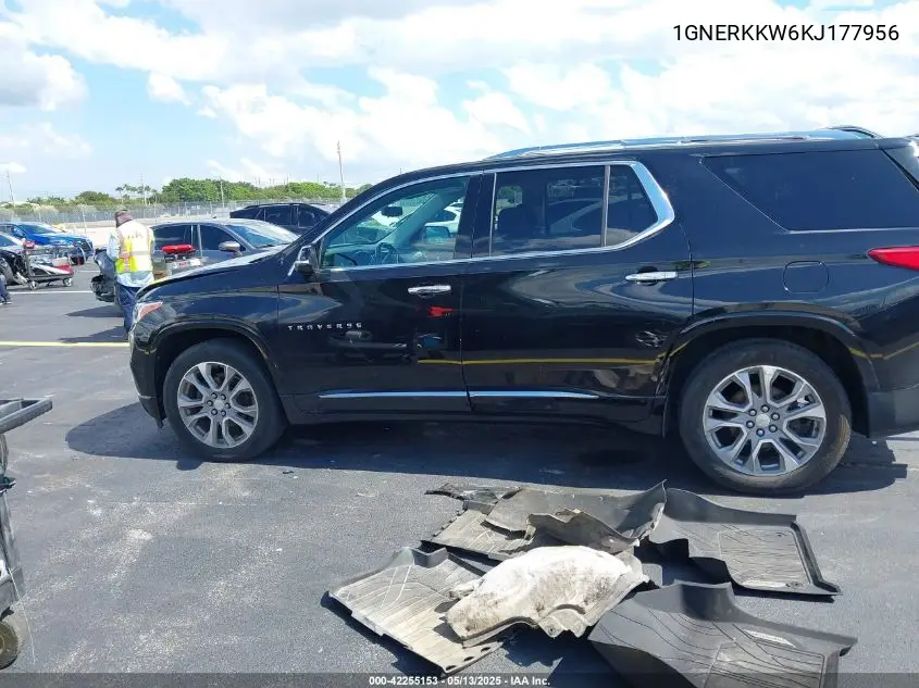2019 Chevrolet Traverse Premier VIN: 1GNERKKW6KJ177956 Lot: 42255153