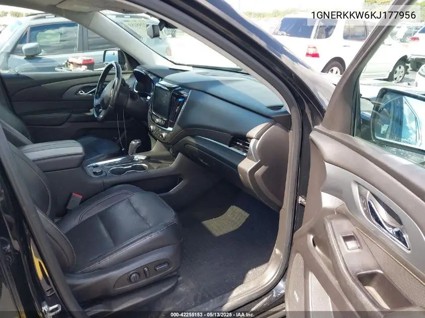 2019 Chevrolet Traverse Premier VIN: 1GNERKKW6KJ177956 Lot: 42255153