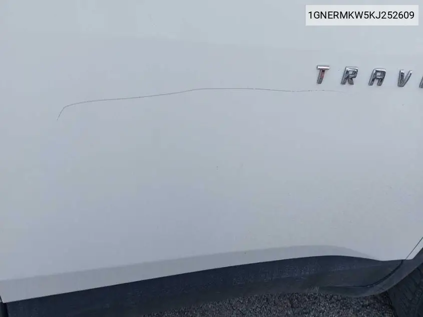 2019 Chevrolet Traverse Lt VIN: 1GNERMKW5KJ252609 Lot: 42616724