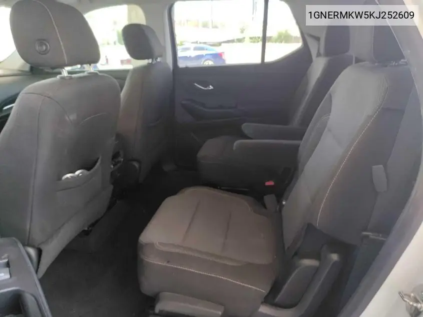 2019 Chevrolet Traverse Lt VIN: 1GNERMKW5KJ252609 Lot: 42616724