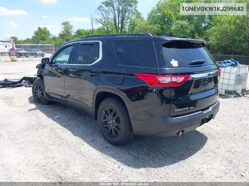 2019 Chevrolet Traverse 1Lt VIN: 1GNEVGKW1KJ299682 Lot: 42617687