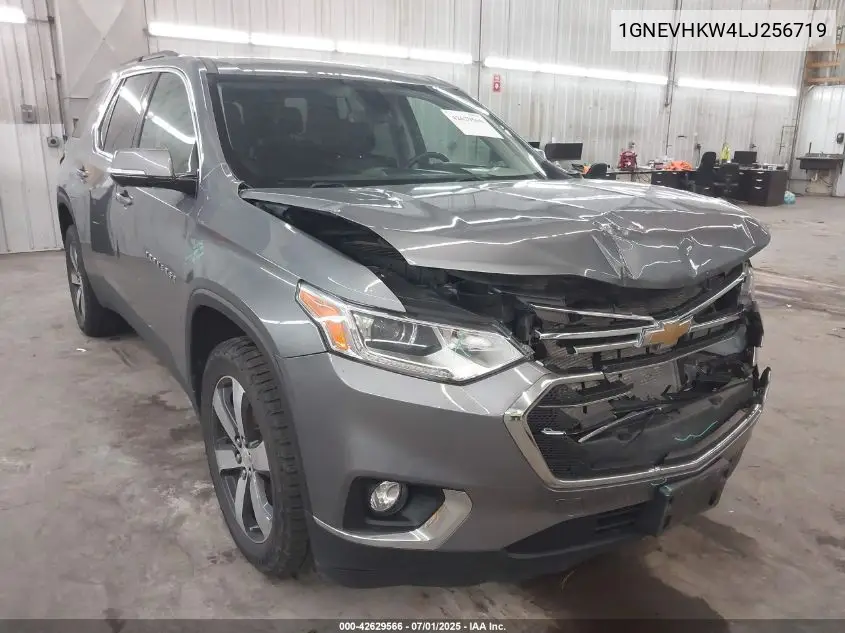2020 Chevrolet Traverse Awd Lt Leather VIN: 1GNEVHKW4LJ256719 Lot: 42629566