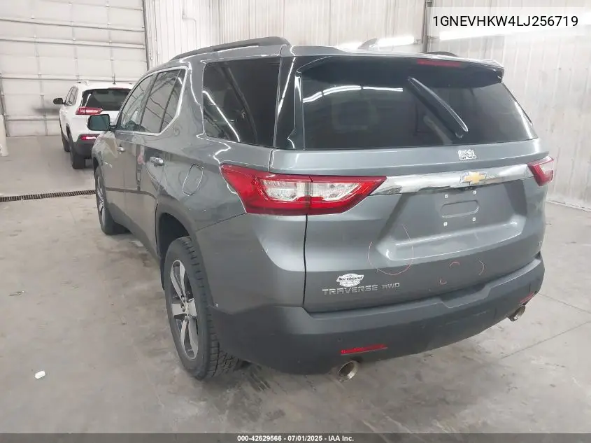 2020 Chevrolet Traverse Awd Lt Leather VIN: 1GNEVHKW4LJ256719 Lot: 42629566