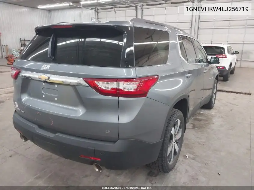 2020 Chevrolet Traverse Awd Lt Leather VIN: 1GNEVHKW4LJ256719 Lot: 42629566