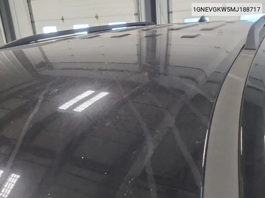 2021 Chevrolet Traverse Lt VIN: 1GNEVGKW5MJ188717 Lot: 42269520