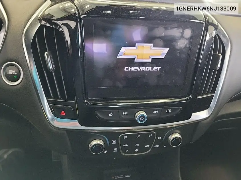 2022 Chevrolet Traverse Lt VIN: 1GNERHKW6NJ133009 Lot: 42634836