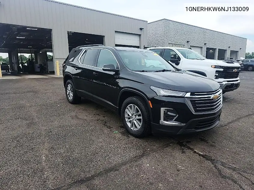 2022 Chevrolet Traverse Lt VIN: 1GNERHKW6NJ133009 Lot: 42634836