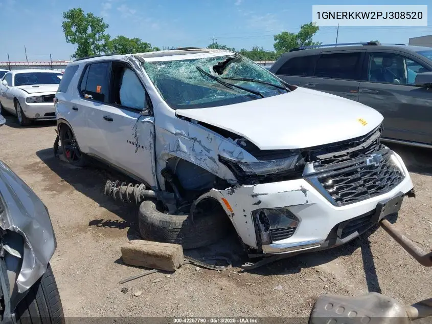 2023 Chevrolet Traverse Fwd Premier VIN: 1GNERKKW2PJ308520 Lot: 42257790
