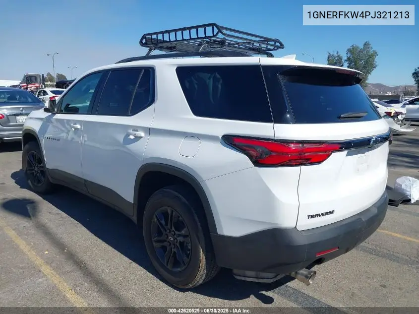 2023 Chevrolet Traverse Fwd Ls VIN: 1GNERFKW4PJ321213 Lot: 42620529