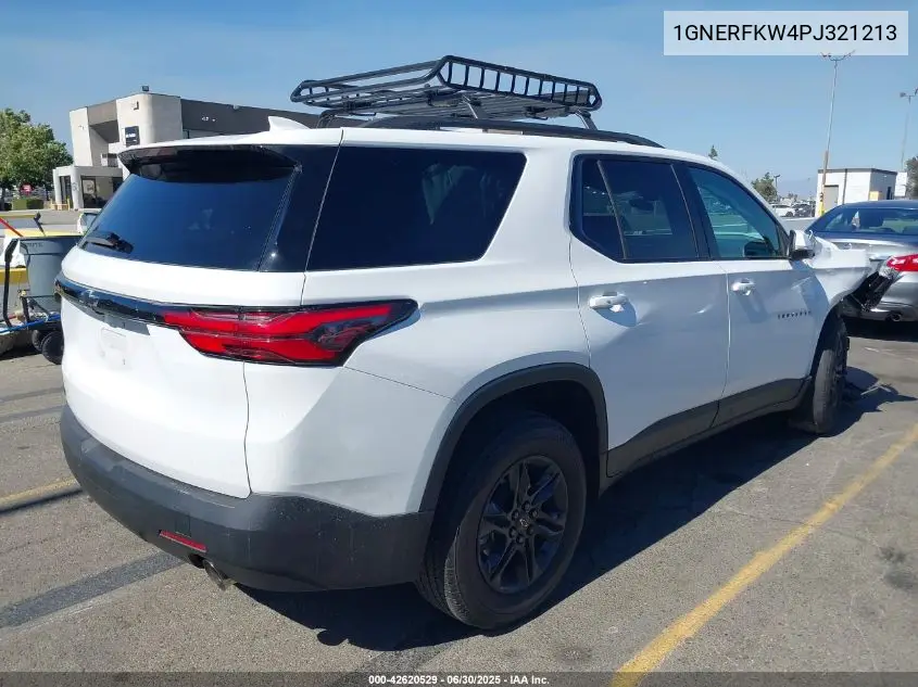 2023 Chevrolet Traverse Fwd Ls VIN: 1GNERFKW4PJ321213 Lot: 42620529